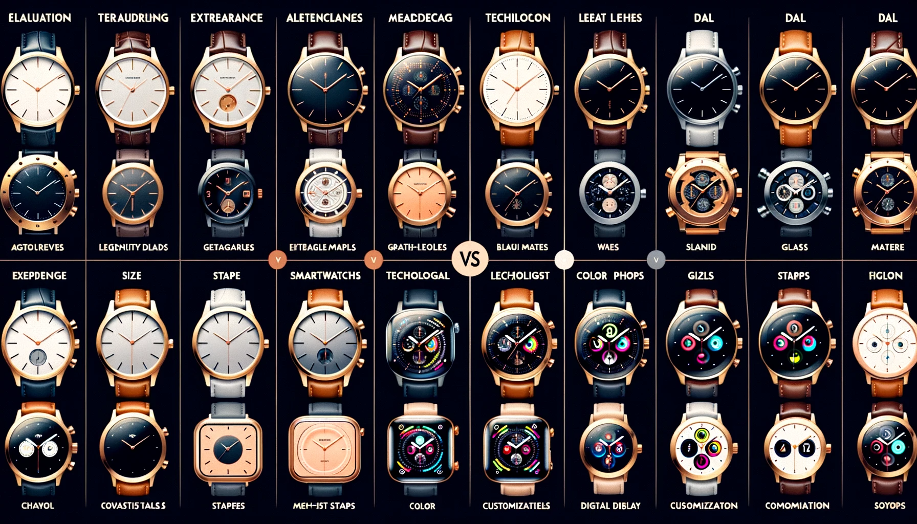 Smartwatches vs. Traditionelle Uhren Ein umfassender Vergleich aestetik